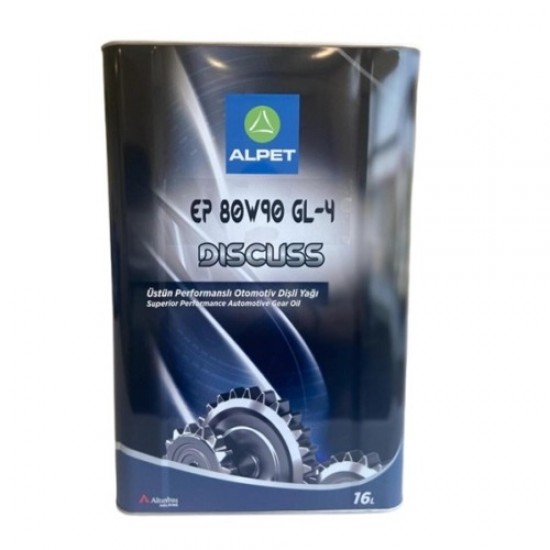 ALPET DİSCUSS EP 80W90 GL-4 16 LT