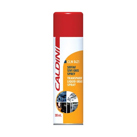 CALDİNİ ŞEFFAF SIVI GRES SPREY 200 ML