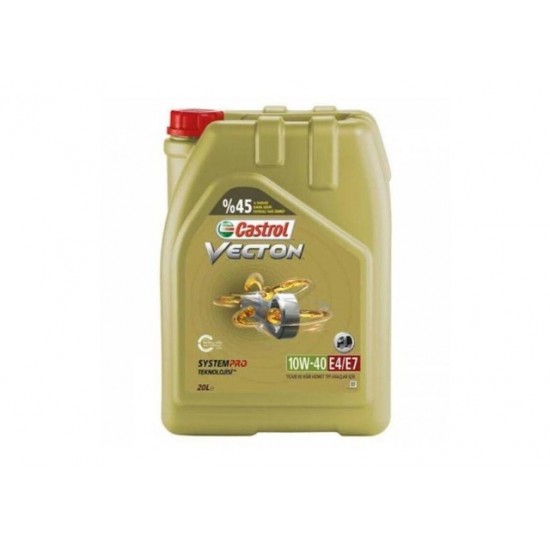 CASTROL VECTON LONG DRAİN 10W40 E4 E7 20 L