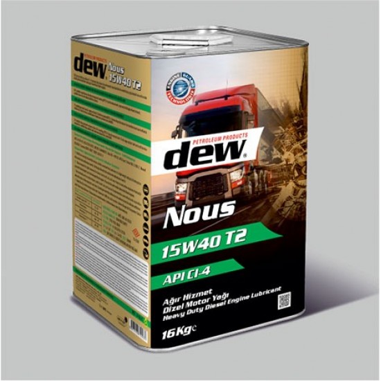 DEW NOUS 15W40 T2 API CI-4 16 KG