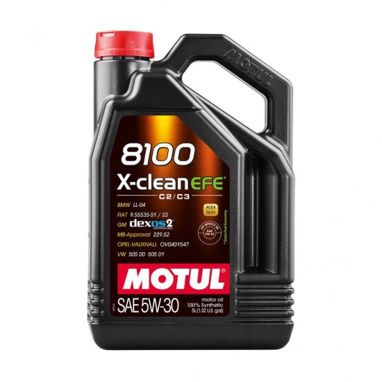 MOTUL 8100 X-CLEAN EFE 5W30 5 LT