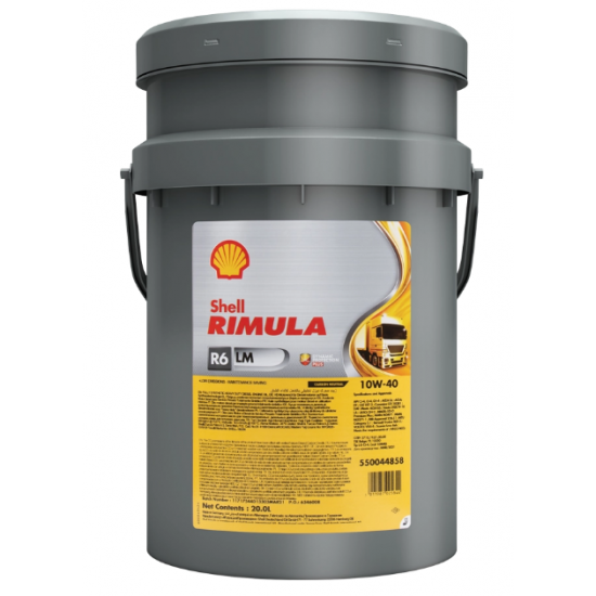 SHELL RİMULA R6 10W40 LM 20 LT