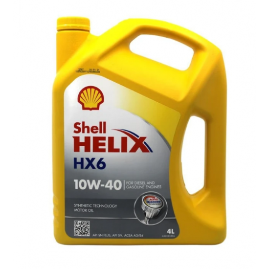 SHELL HELİX HX6 10W40 4 LT