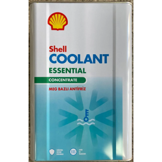 SHELL COOLANT ESSENTİAL ANTİFRİZ MAVİ 15 KG