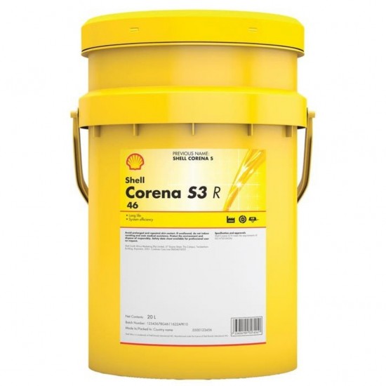 SHELL CORENA S3 R 46 20 LT