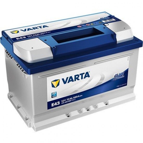 VARTA E43 12V 72 AH AKÜ