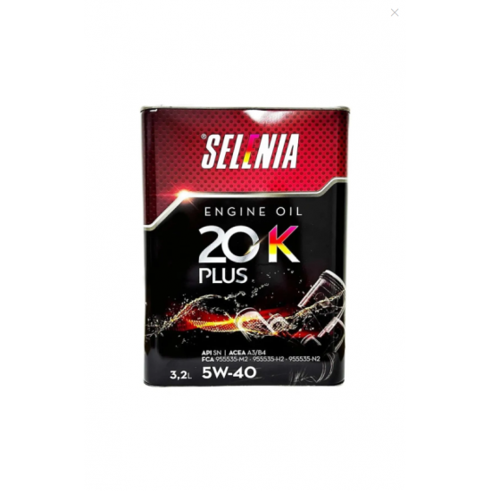 SELENIA 20K PLUS 5W-40 3,2 LT