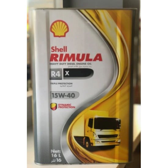 SHELL RİMULA R4 15W40 14 KG - 16 LT