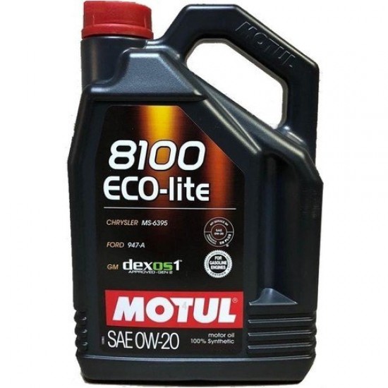 MOTUL 8100 ECO LITE 0W20 5 LT