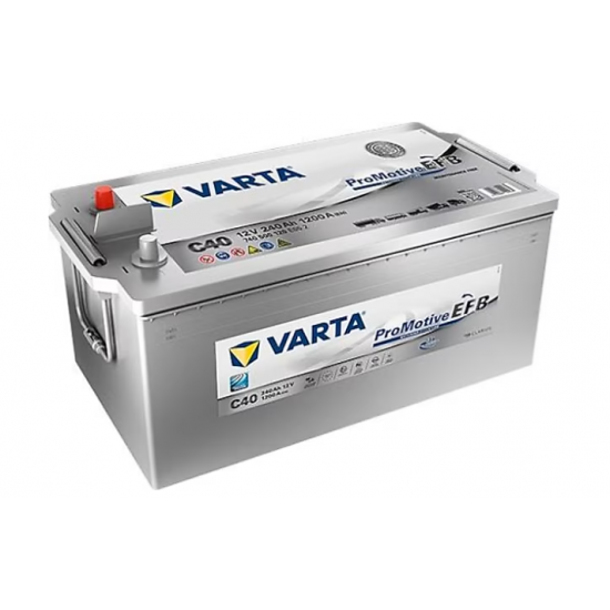 VARTA C40 12V 240AH EFB PROMOTİVE AKÜ